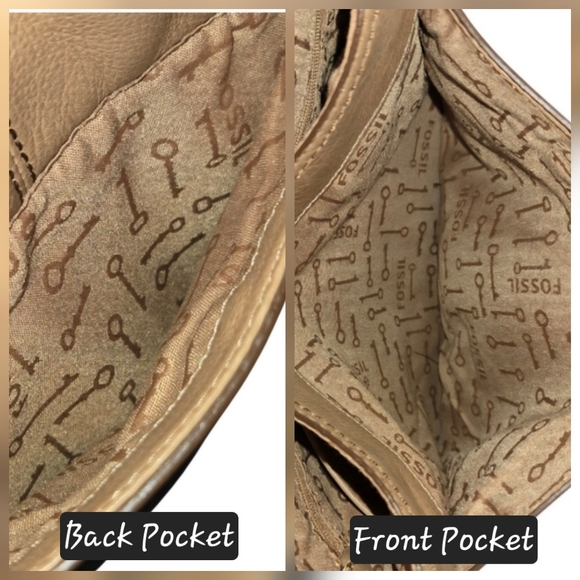 Fossil (Vintage) Maddox Flap Crossbody/Messenger Bag-NEVER USED - Picture 8 of 11